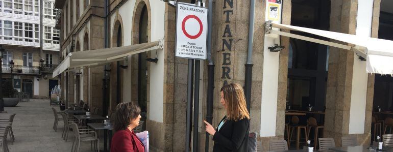 Begoña Freire, del PP, en La Marina