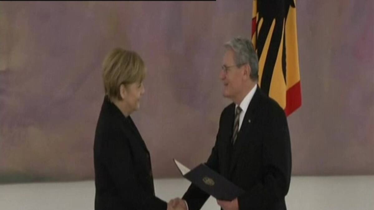 Merkel regirá el destino de Alemania cuatro años más