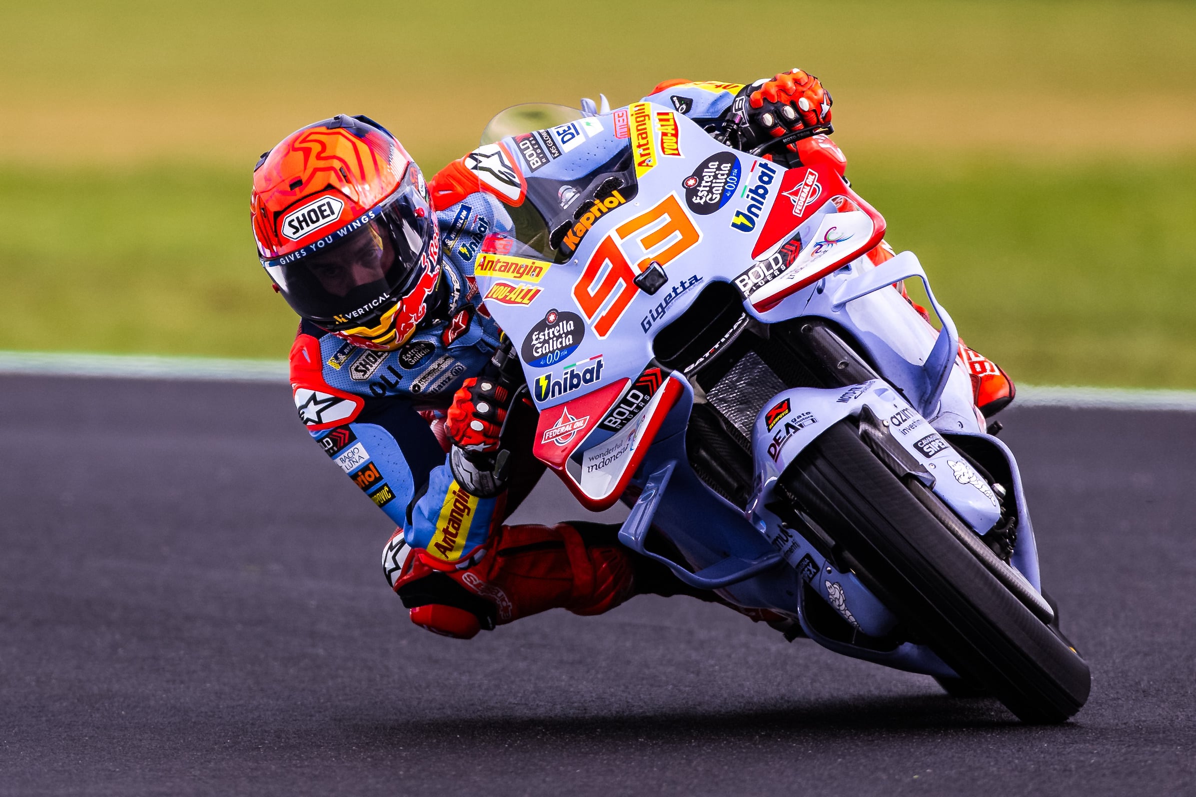 Marc Márquez, durante el GP de Australia de MotoGP