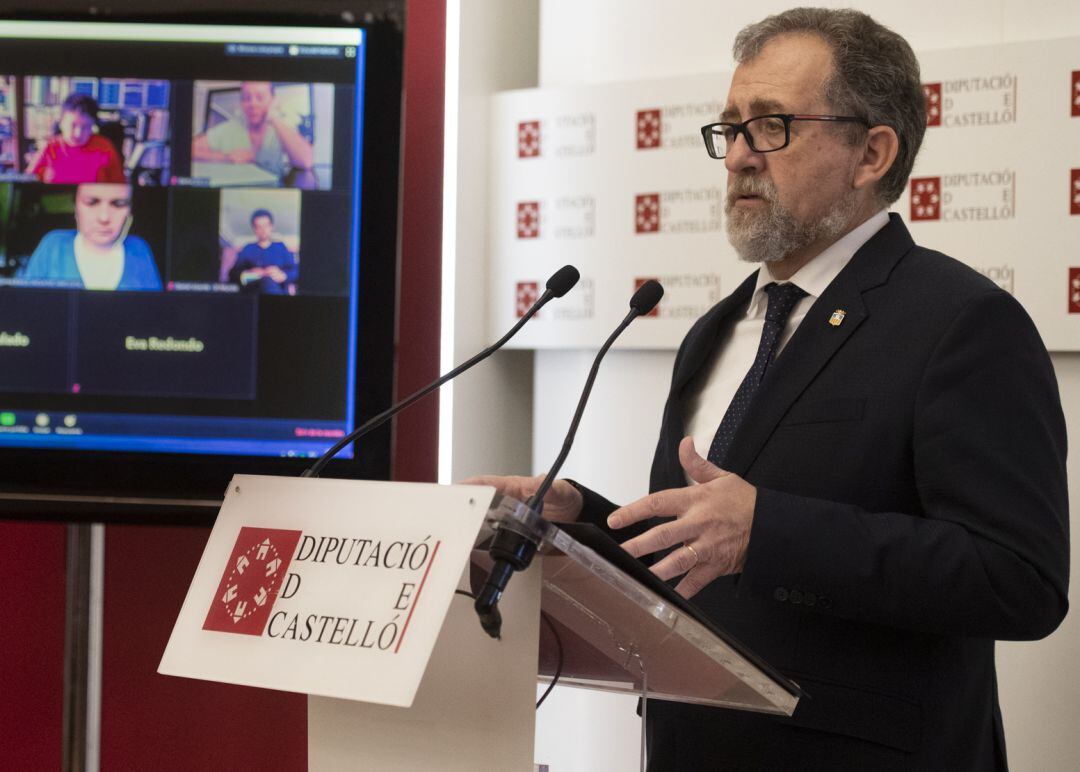 El presidente de la Diputación, José Martí