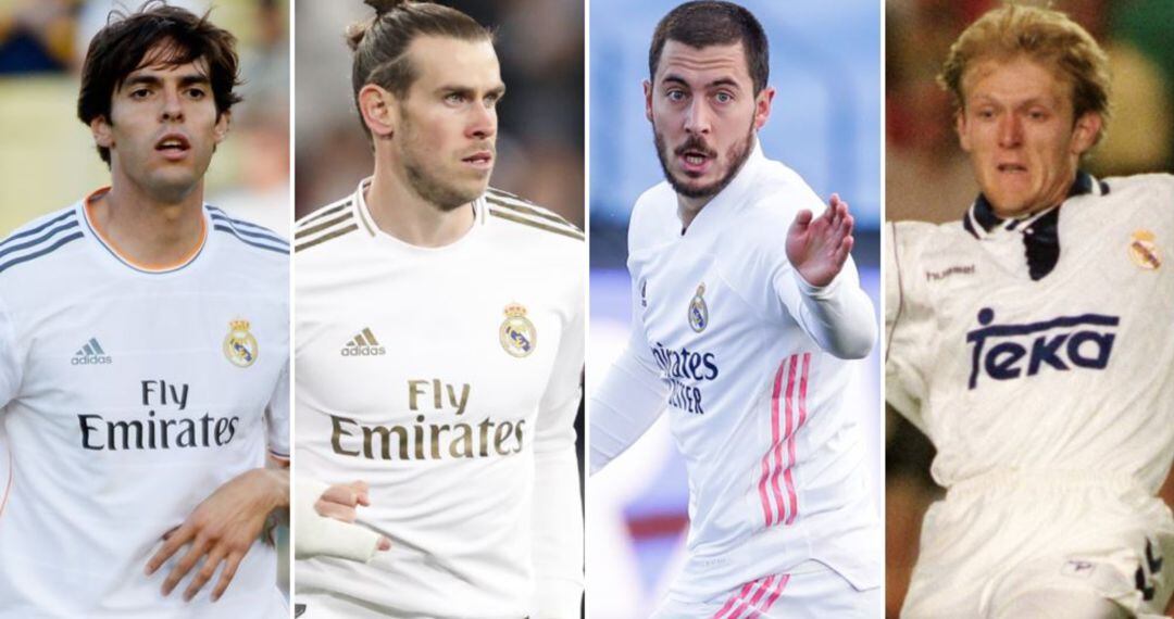 Kaká, Bale, Hazard y Prosinecki.