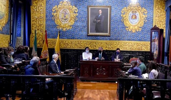 Un momento de la reunión