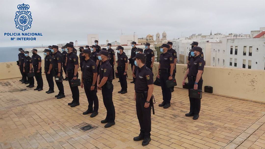 Los agentes que se han incorporado en la provincia de Cádiz