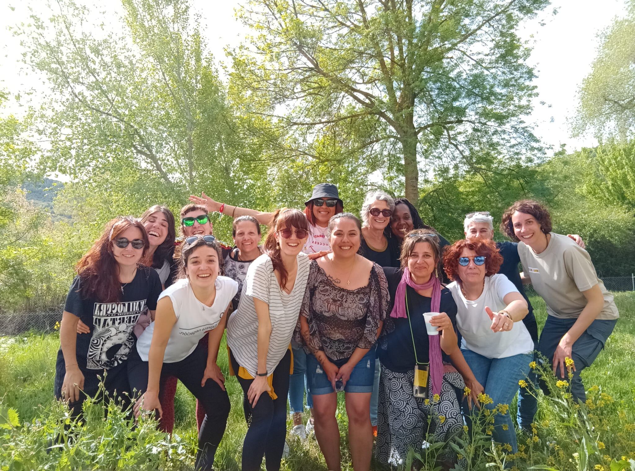 Participantes en el programa PAMUR Jacetania