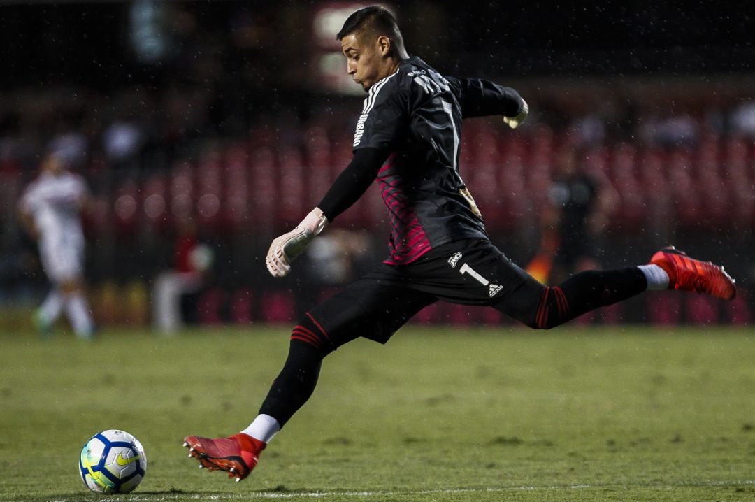 Jean, en un partido del Sao Paulo