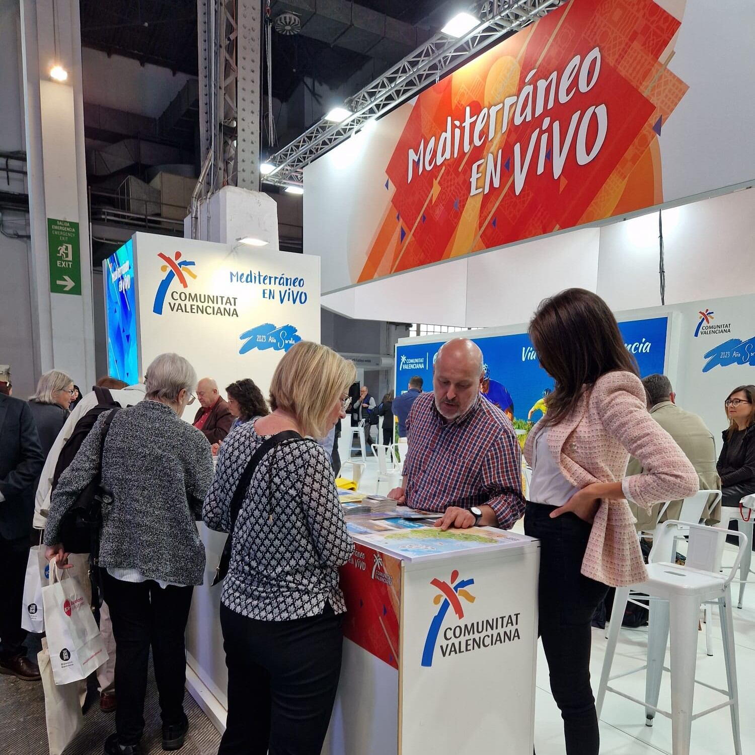 Imagen de la feria en Barcelona