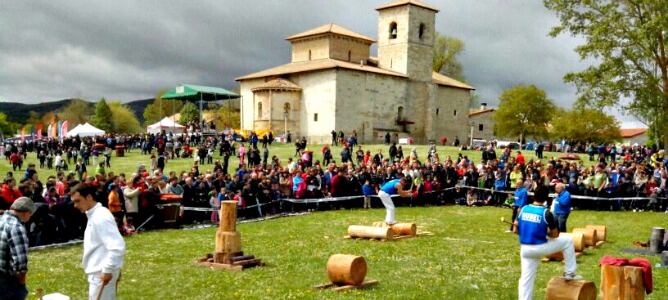 Las campas de Armentia, centro de la fiesta de San Prudencio
