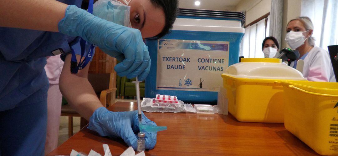La vacuna contra el coronavirus en Euskadi