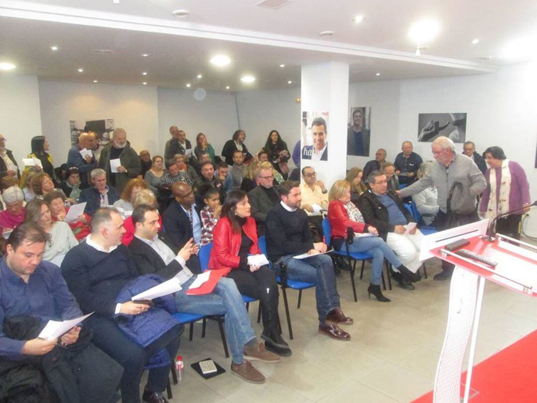 Asamble en la sede el PSOE de Zamora