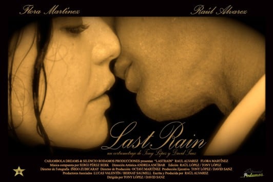 Cartell anunciador del curtmetratge Last Rain