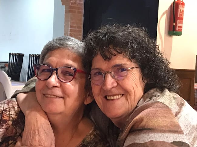 Carmen Cazorla y Lorenza Machín