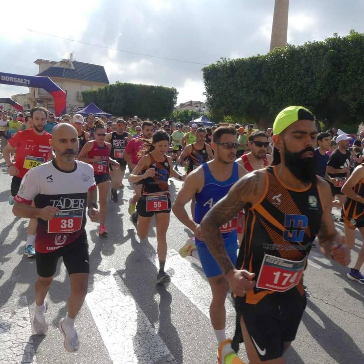 Alguazas y El Palmar acogen las carreras populares del fin de semana en la Región