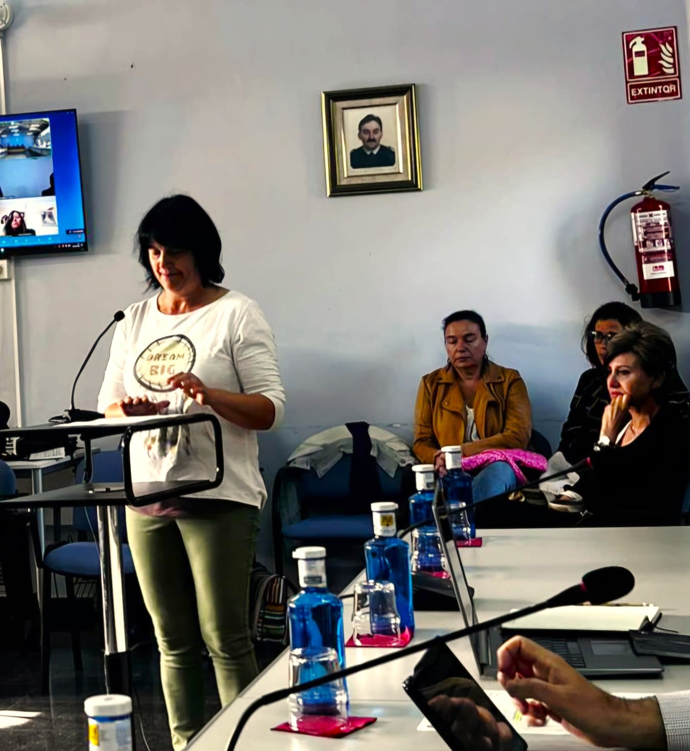 Intervención en el pleno