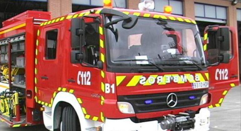 Imagen de archivo de un camión de bomberos