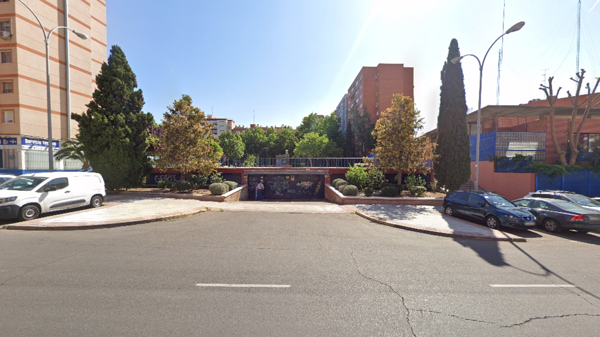 Un garaje en la avenida de las Naciones de Fuenlabrada