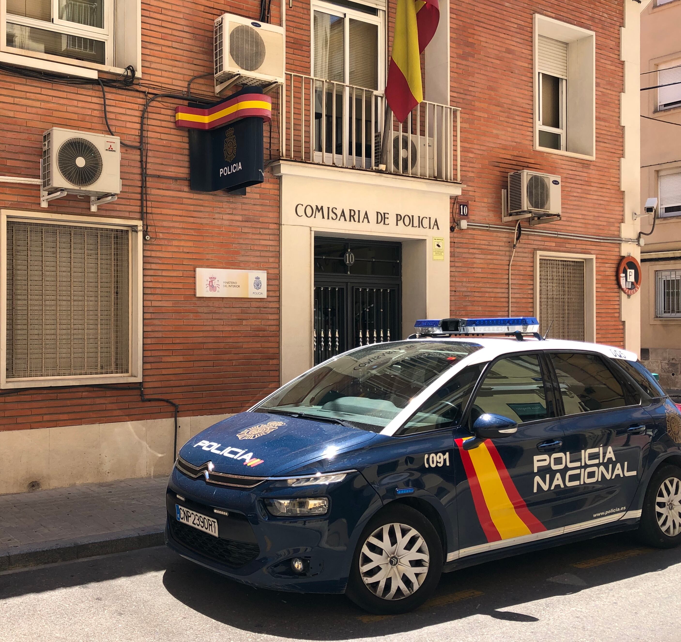Comisaría de la Policía Nacional en Alcoy que ha llevado a cabo la investigación.