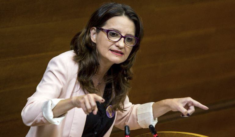 La vicepresidenta del Consell, Mónica Oltra