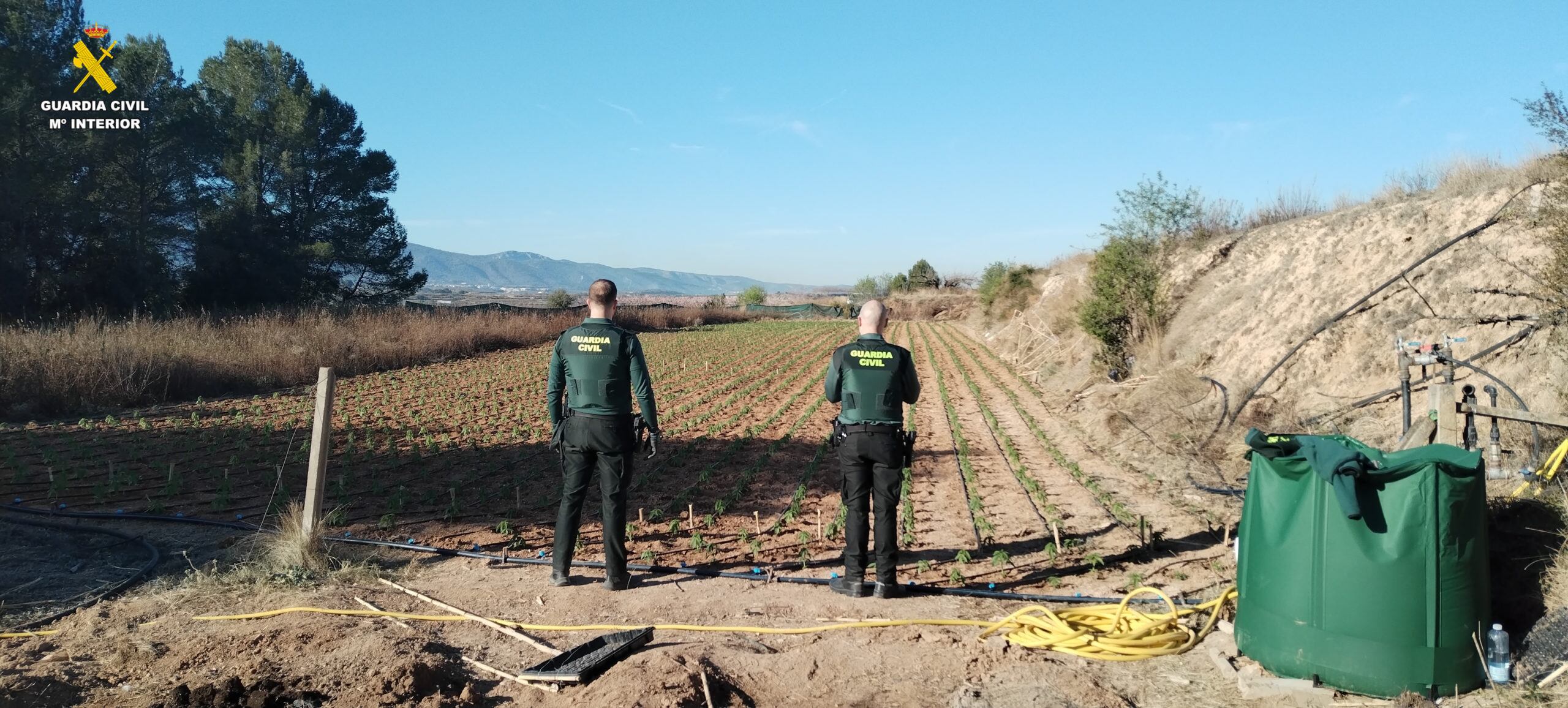 Operació de la Guàrdia Civil en la Pobla del Duc