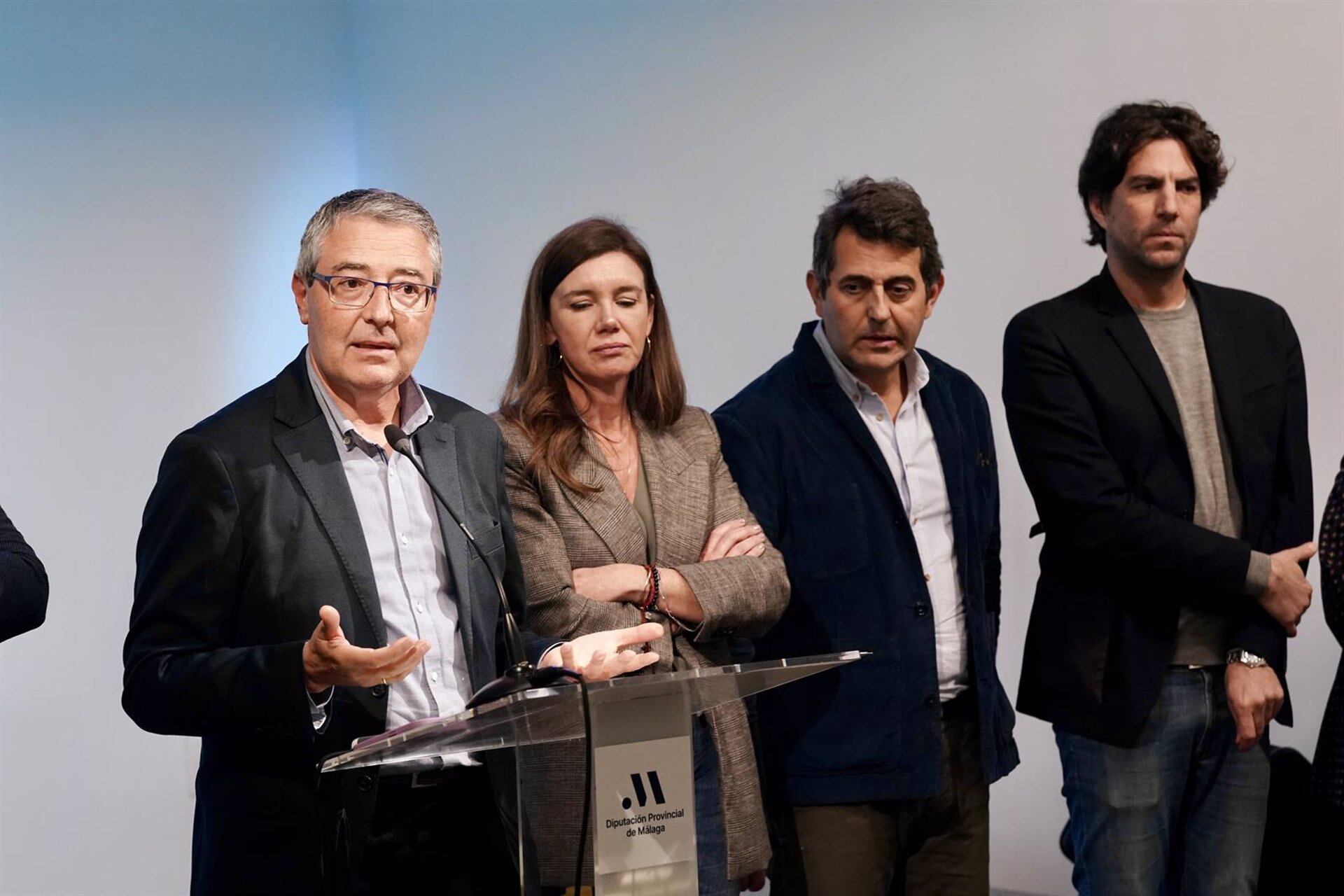 El presidente de la Diputación de Málaga, Francisco Salado ha destacado que La Malagueta es "uno de los centros culturales más vivos, originales y completos del país" durante la presentación de la programación del primer trimestre de 2024