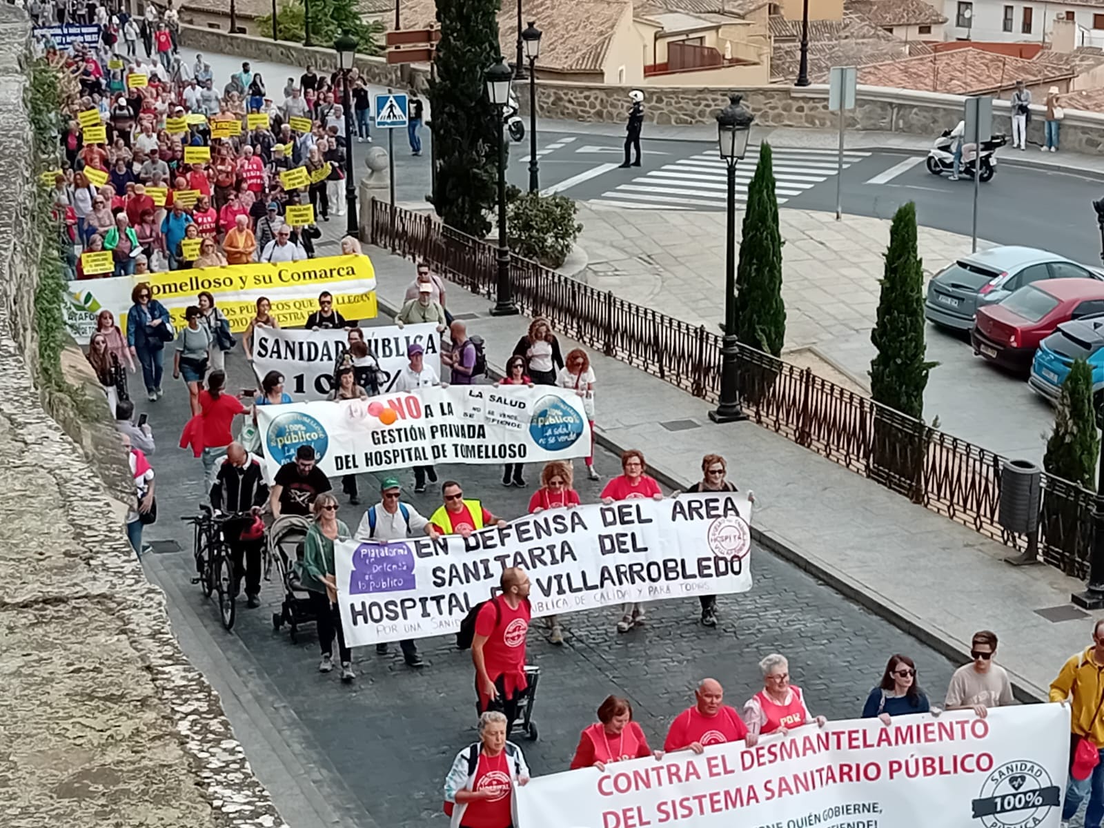 Manifestación en Toledo