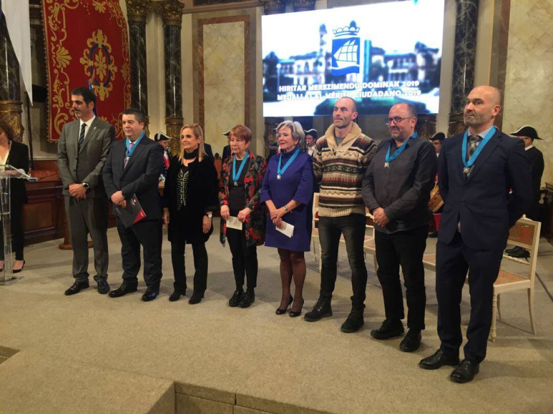 Imagen de archivo de la entrega de las Medallas al Mérito Ciudadano