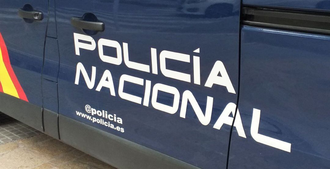 Furgoneta de la Policia Nacional.