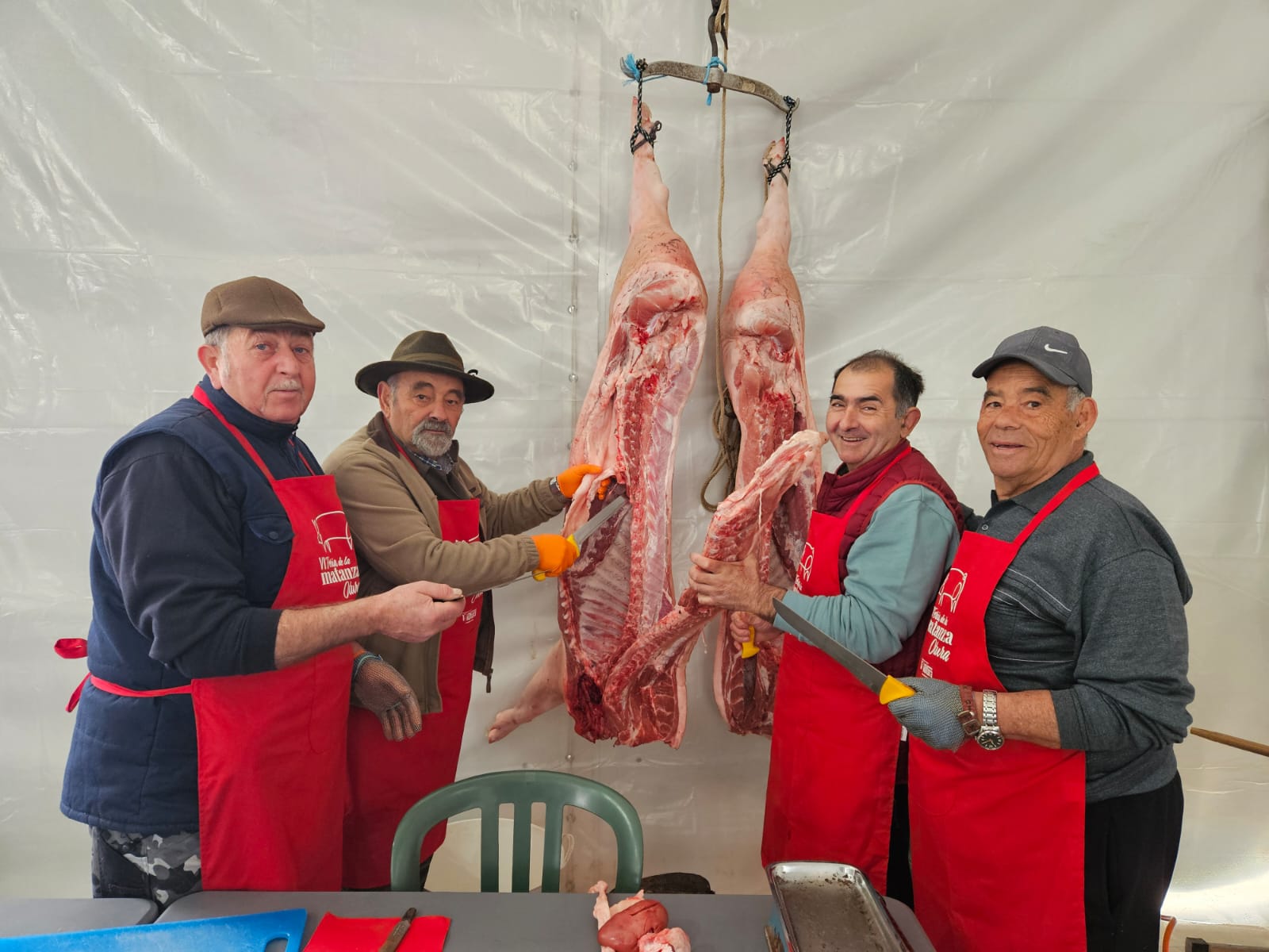 Fiesta de la matanza en Otura