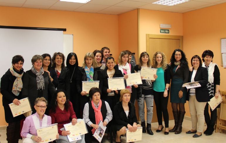 Alumnas de la última Escuela Taller de Empleo de Atención Sociosanitaria