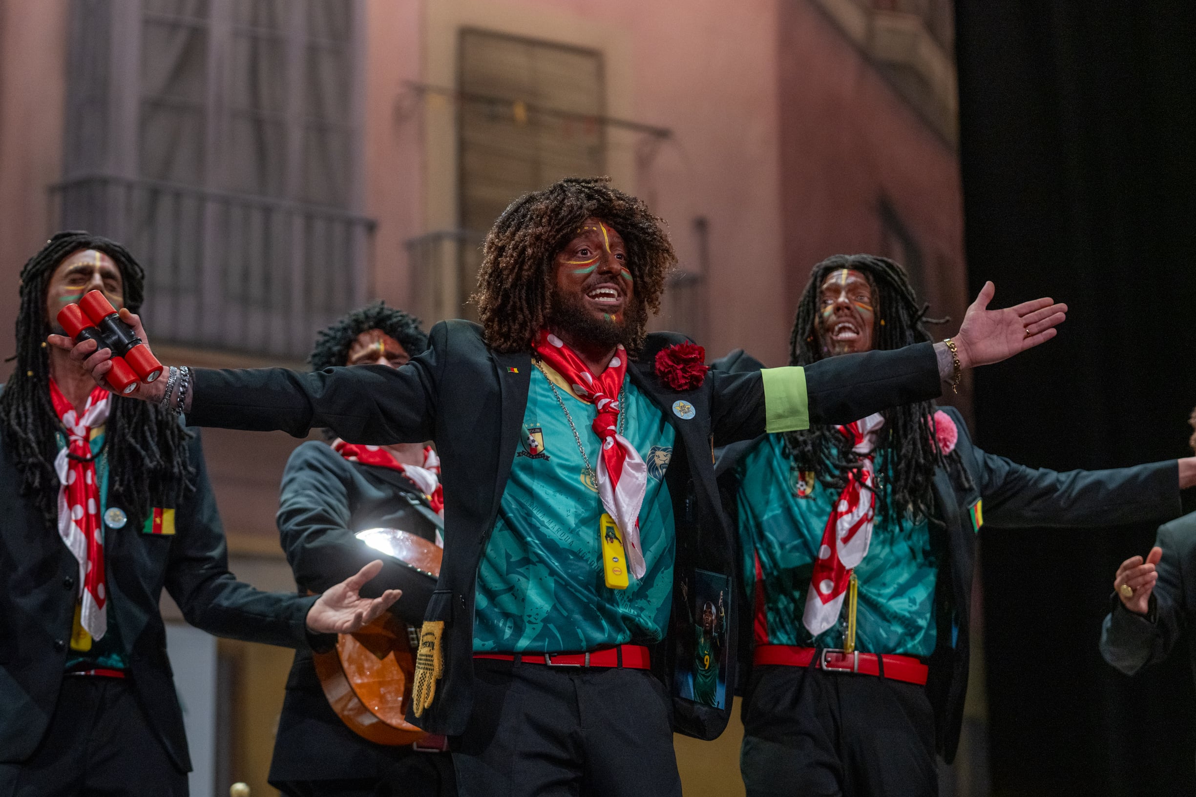 Los Camerún de la isla.