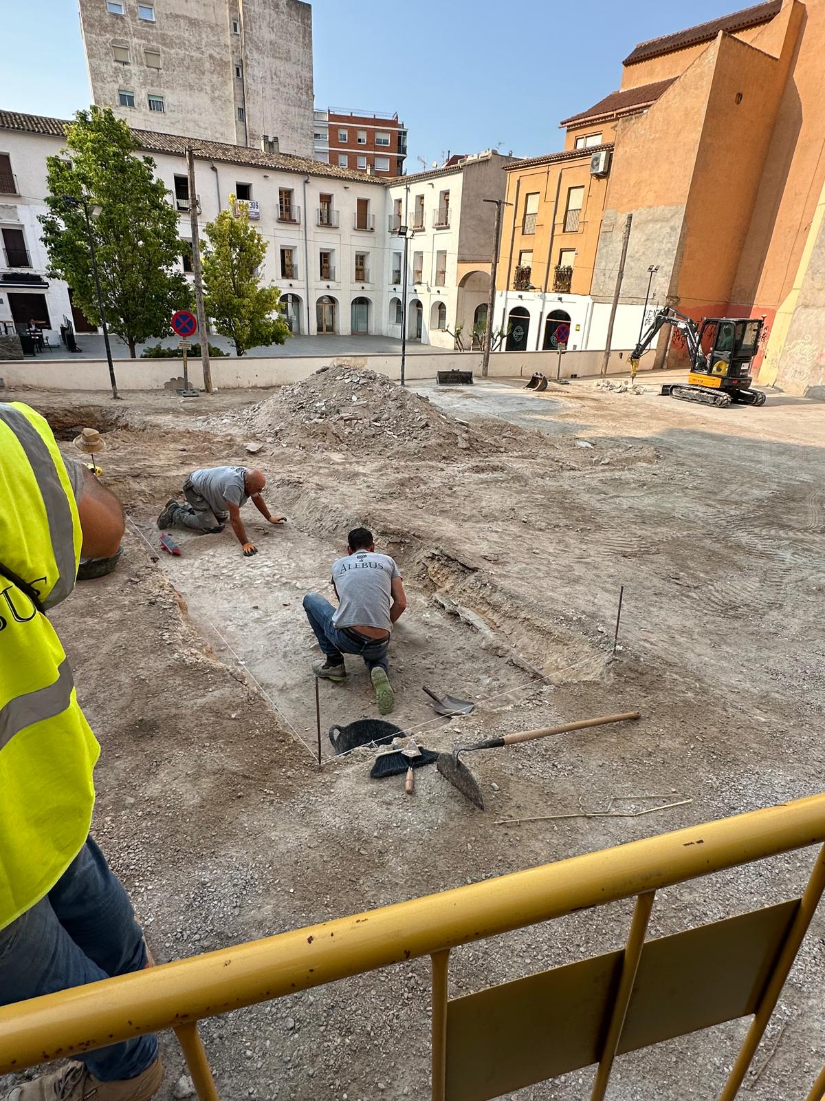 Hallazgos en el solar