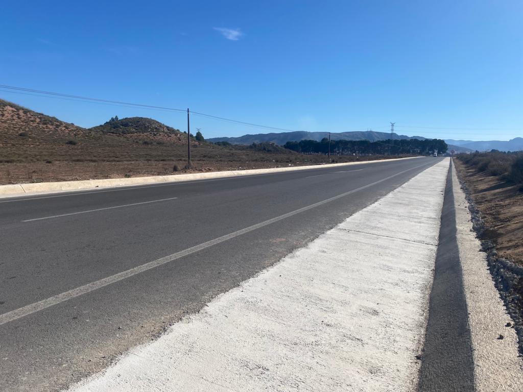 carretera en obras