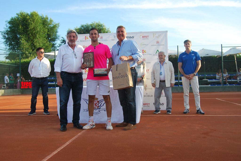 Javi Barranco no tuvo rival en el torneo de Córdoba.