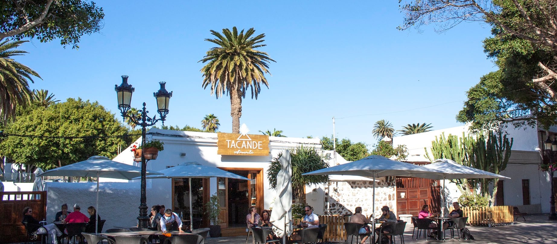 Restaurante Tacande, en Haría.