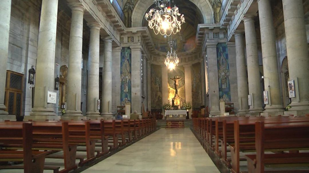 Interior de la Colegiata.