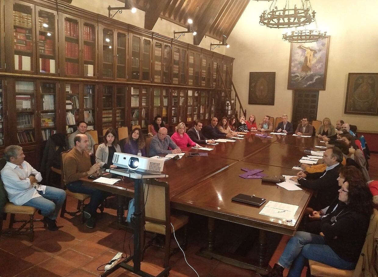 Un momento de la reunión de la Comisión Territorial de Violencia de Género