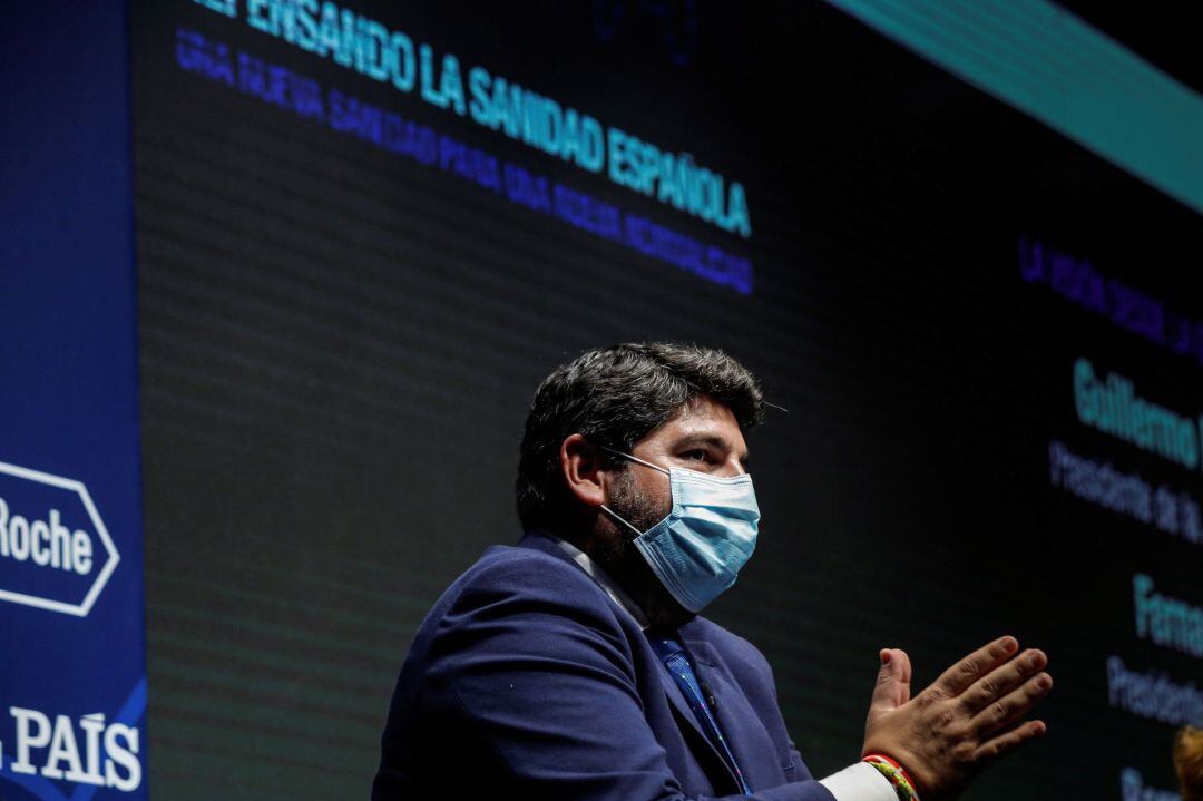 El presidente de Murcia, Fernando López Miras, participó la pasada semana en el encuentro &quot;Repensando la Sanidad Española del diario ElPaís