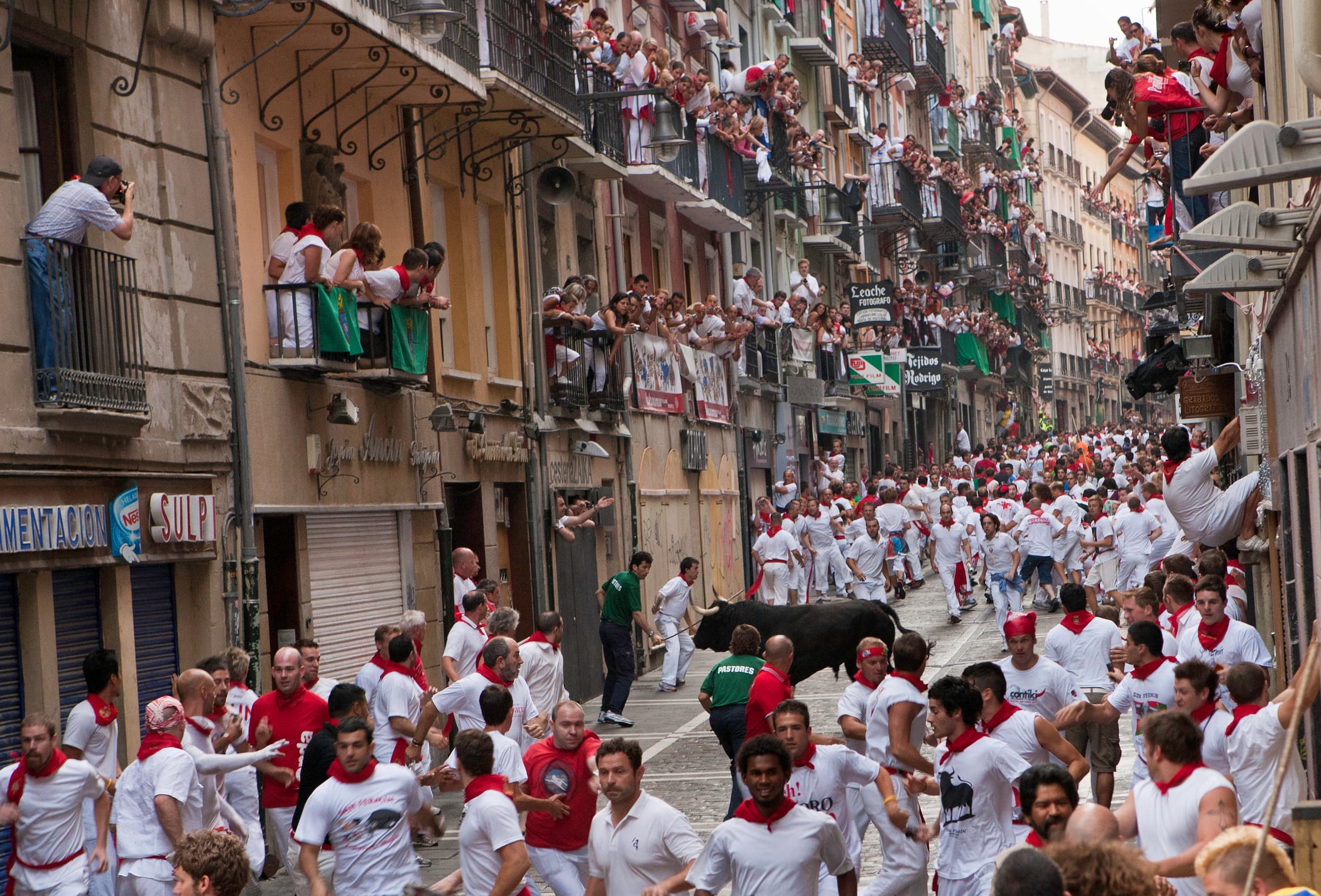 Se espera que alrededor de un millón de personas asista a los Sanfermines