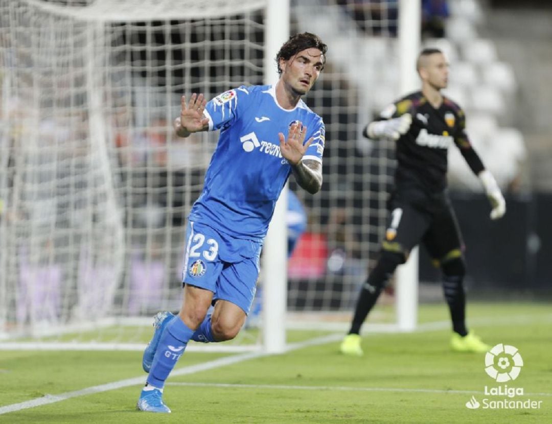 Jason Remeseiro con el Getafe