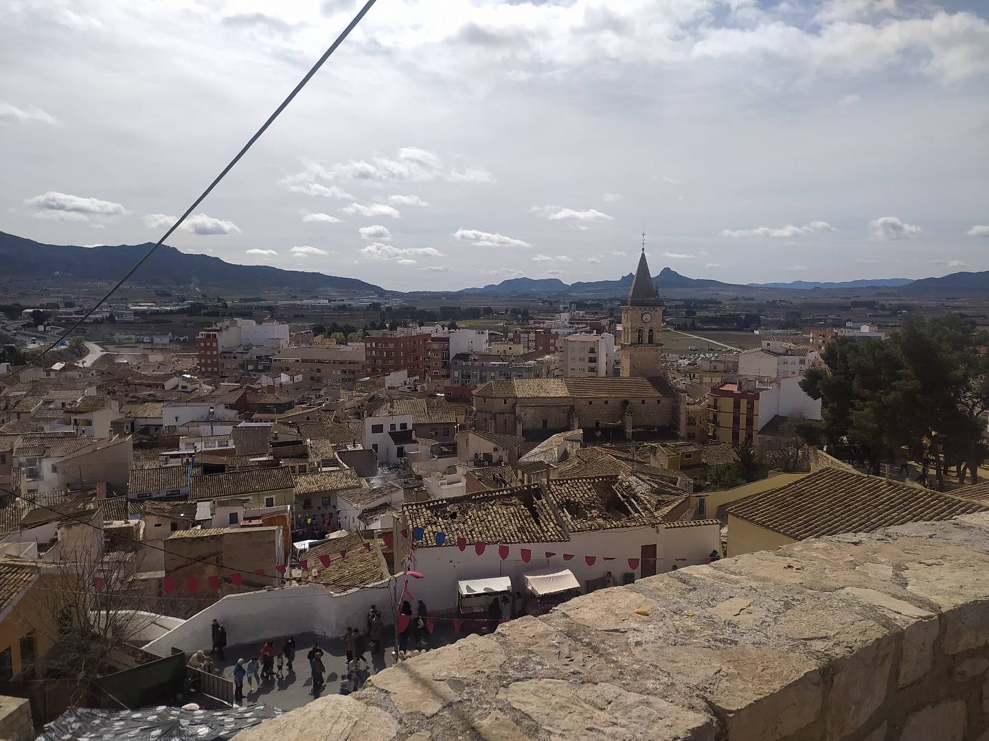 Villena desde el Castillo