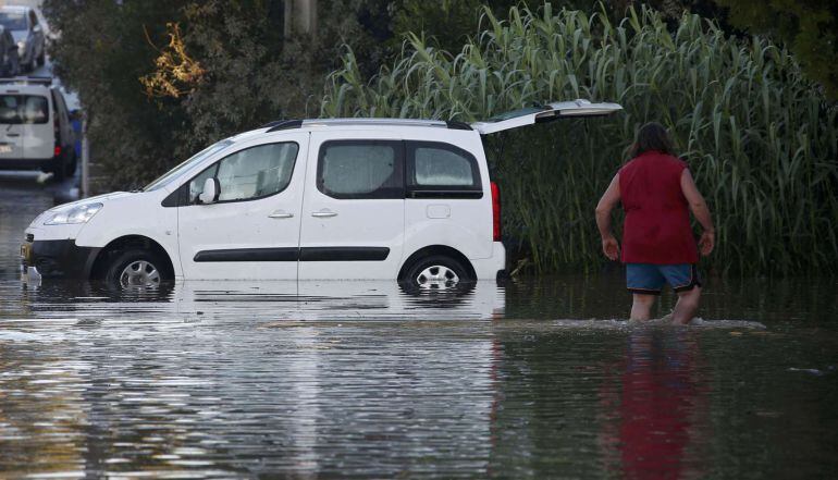 Las inundaciones registradas en Francia.   