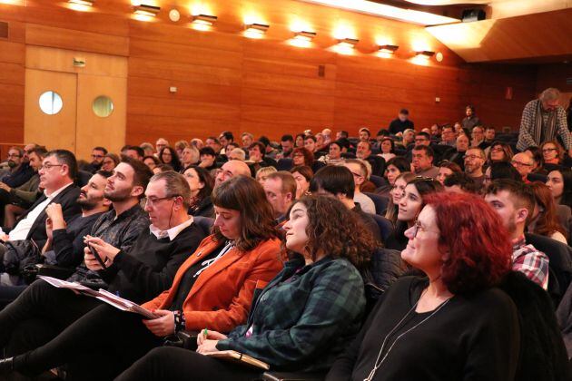 Asistentes al Consell Nacional del Bloc de este sábado en Valencia