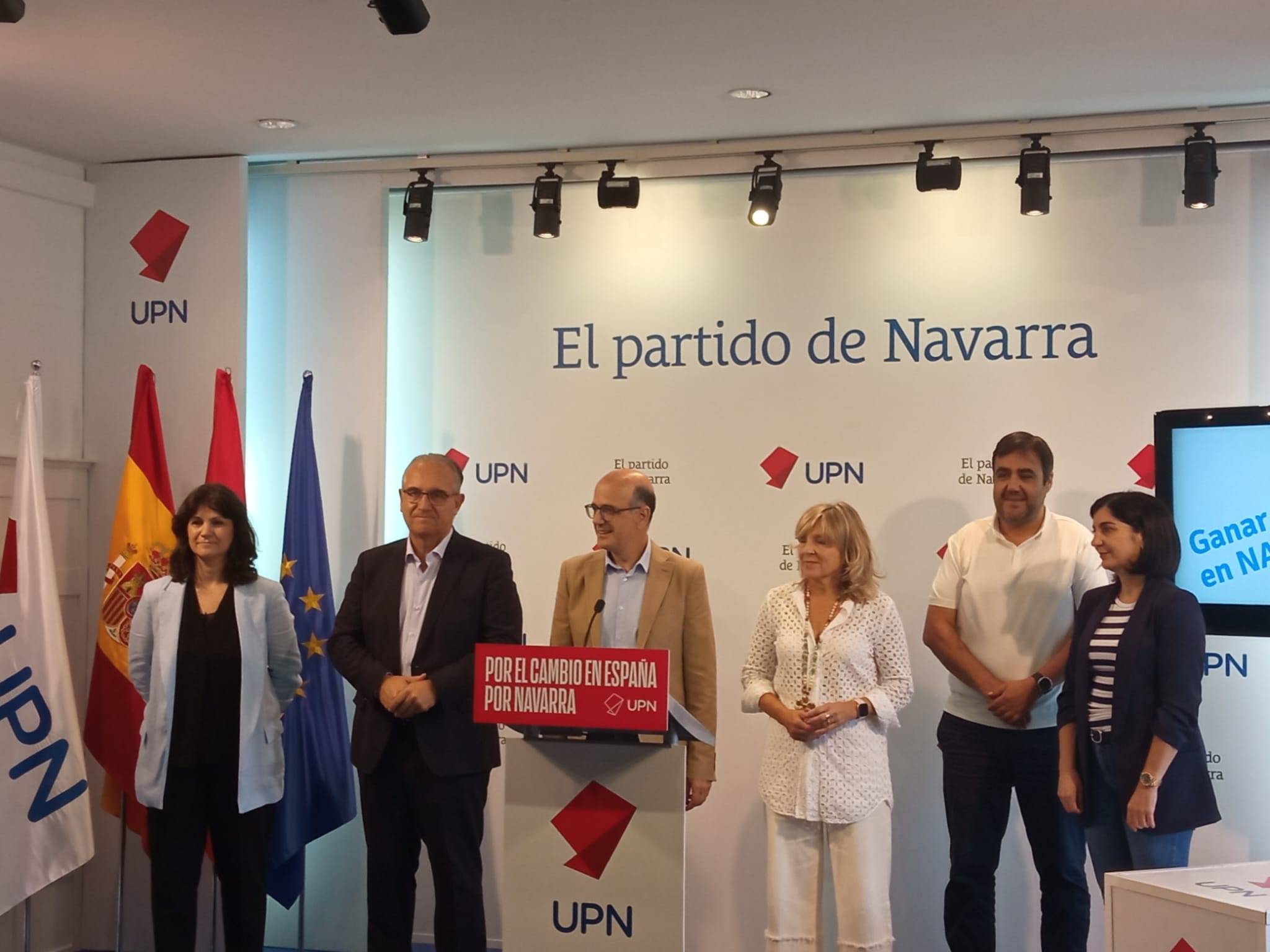 UPN reitera que apoyará a Feijóo tras las elecciones generales