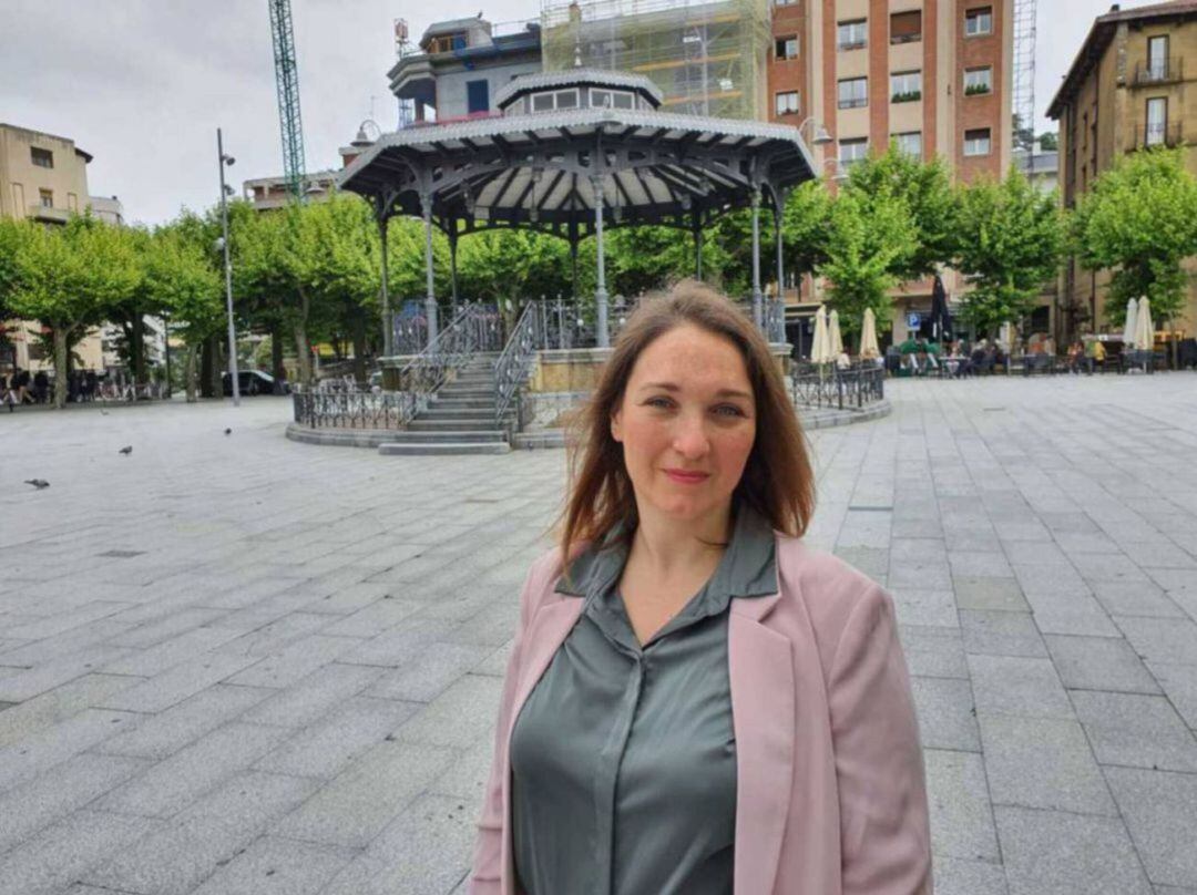 Muriel Larrea, presidenta del PP de Gipuzkoa