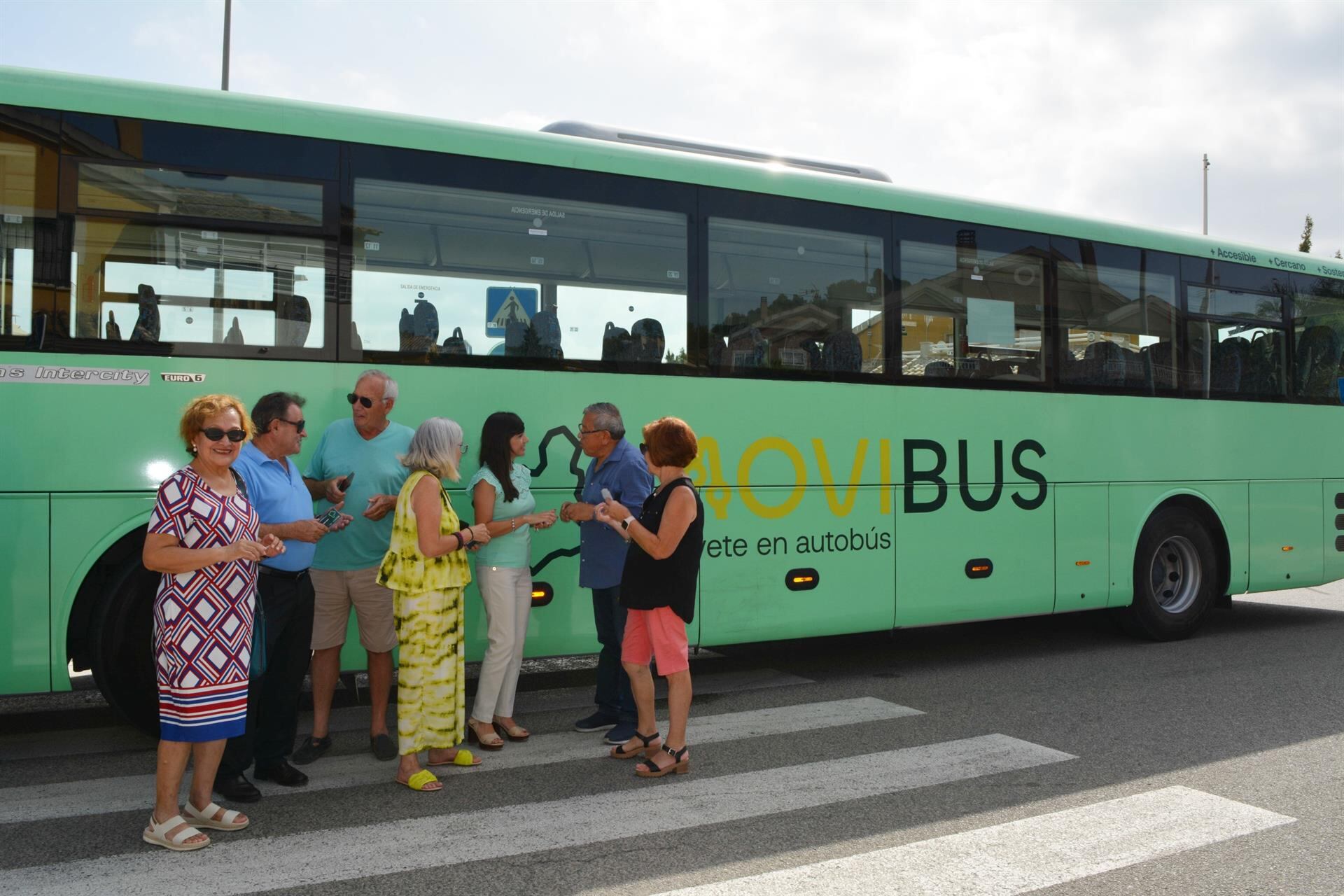 Nuevos servicios públicos a los vecinos desde la nueva parada habilitada en la urbanización Montepinar