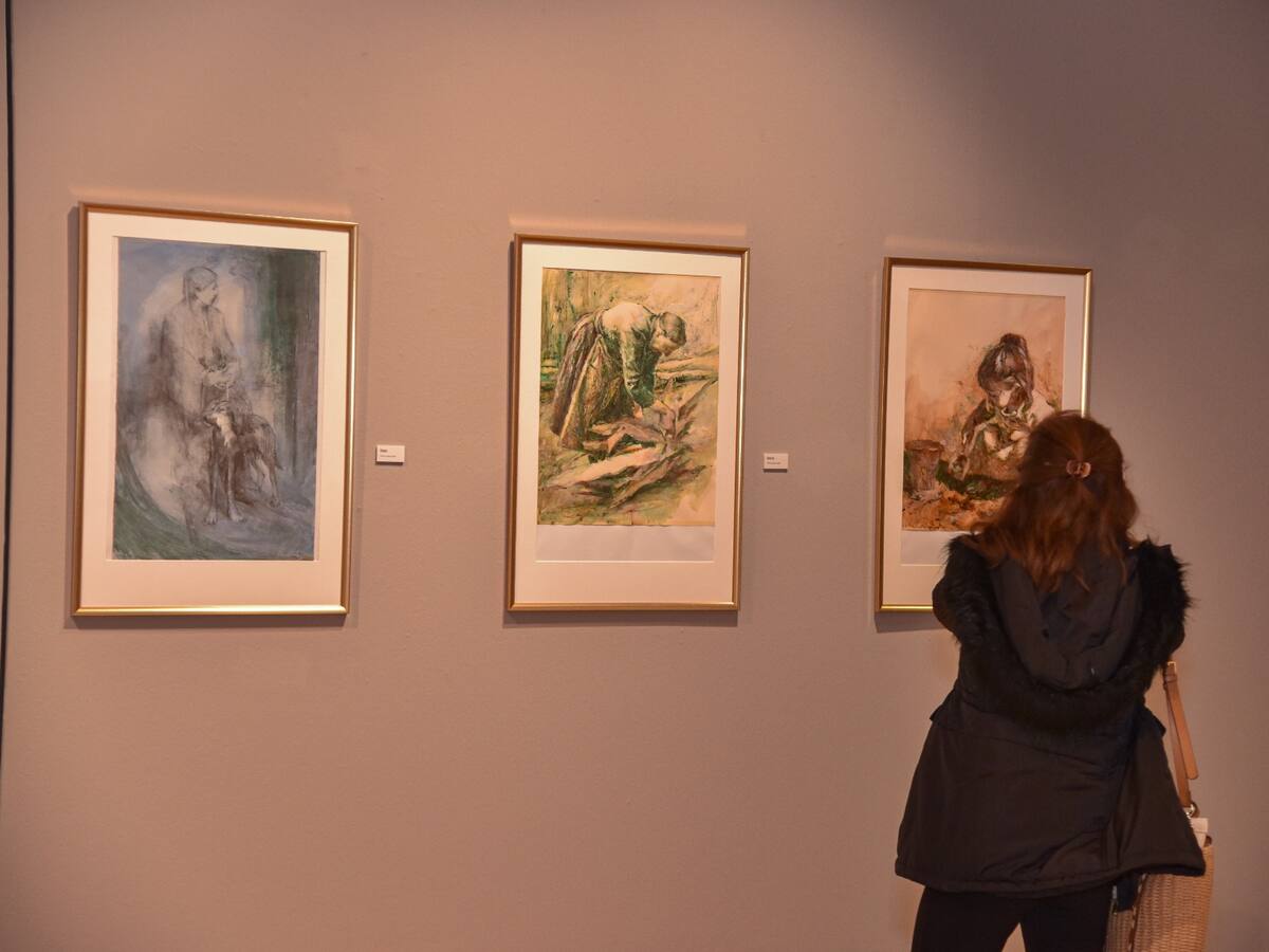 El Centro Cultural Provincial acoge la exposición ‘Miradas’ del pintor palentino Onecha