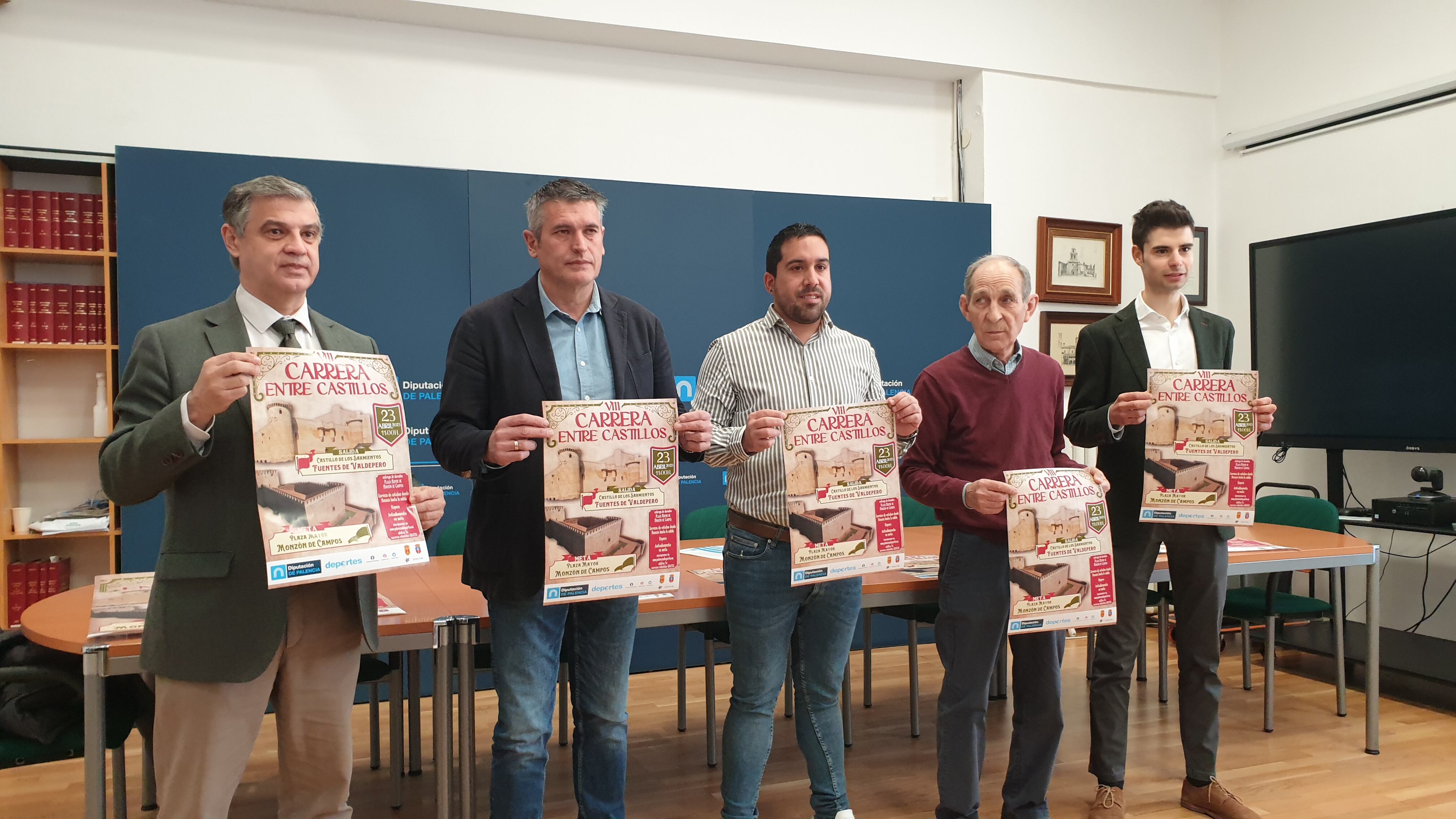 La carrera ‘Entre Castillos’ se celebrará el día 23 de abril entre las fortalezas de Fuentes de Valdepero y Monzón de Campos ampliando su recorrido hasta los 9 kilómetros por caminos y preciosas sendas