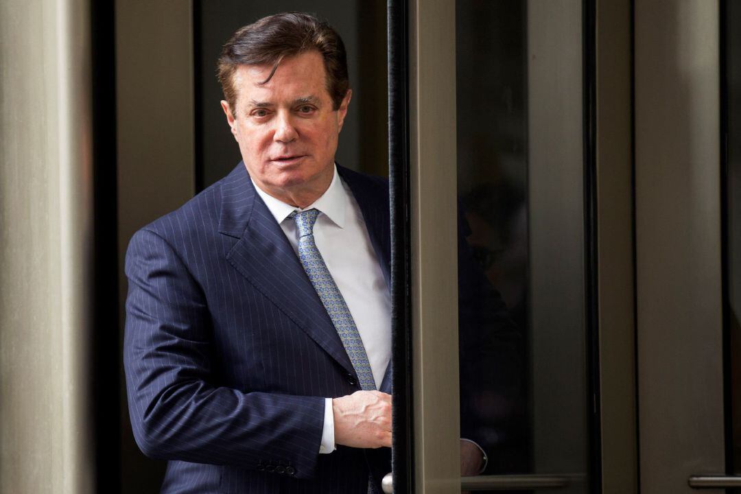 Imagen de archivo muestra a Paul Manafort, exjefe de campaña del ahora presidente de Estados Unidos, Donald Trump.