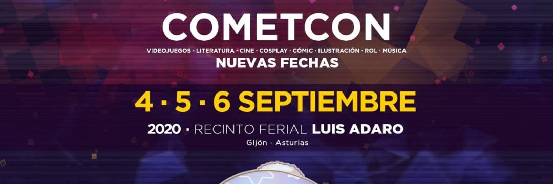 Cartel anunciando las nuevas fechas.