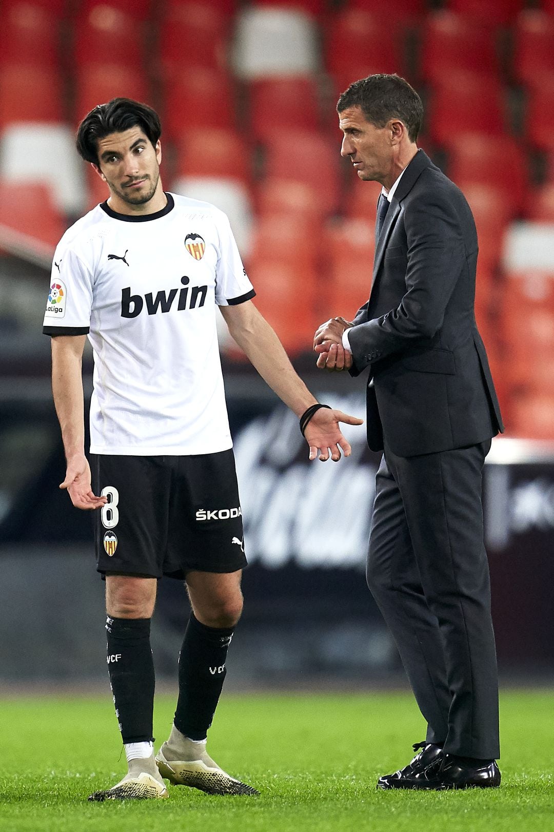 Carlos Soler y Gracia, en el partido frente al Madrid.