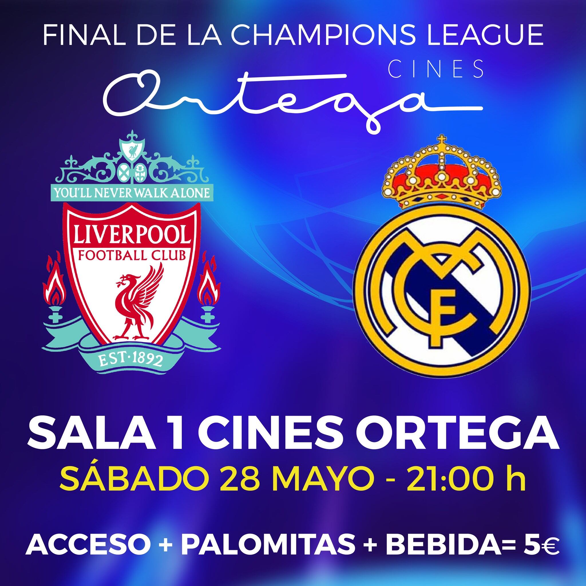 Alternativas para ver la final de la Champions League en Palencia